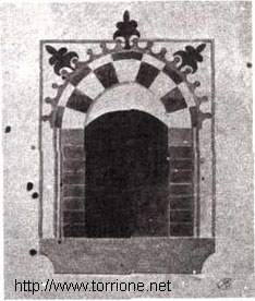 black and white west window's drawing